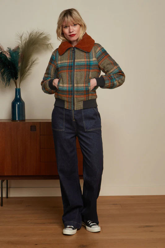 King Louie - Arizona Jacket Fitz Check – Sien Clothing King Louie - Arizona Jacket Fitz Check – Sien Clothing