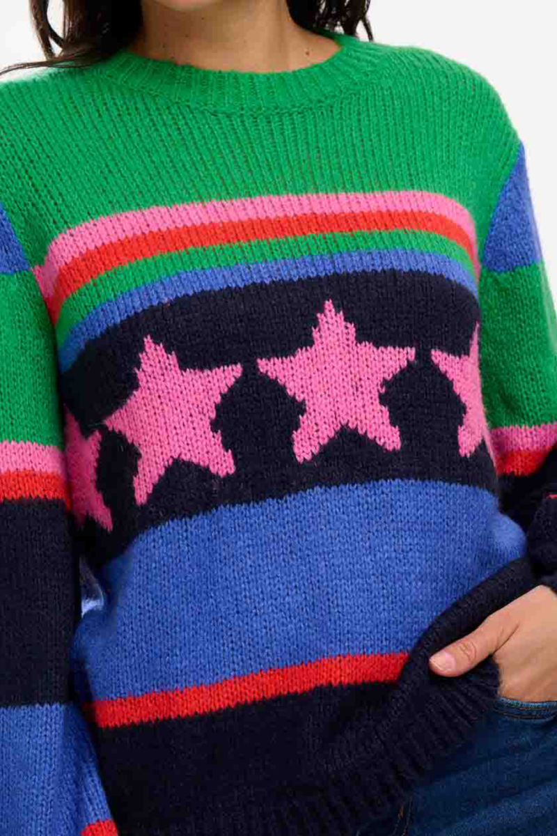 Multi Stars And Stripes Jumper