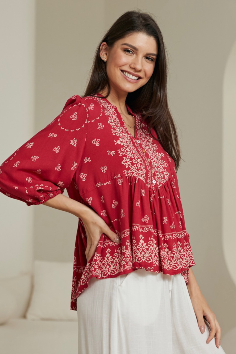 Maggie Top Red