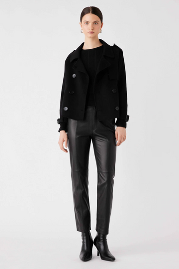 Esmaee - Elevation Zip Cardi Black