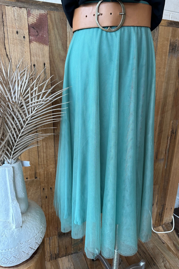 Tulsi Tulle Skirt Green