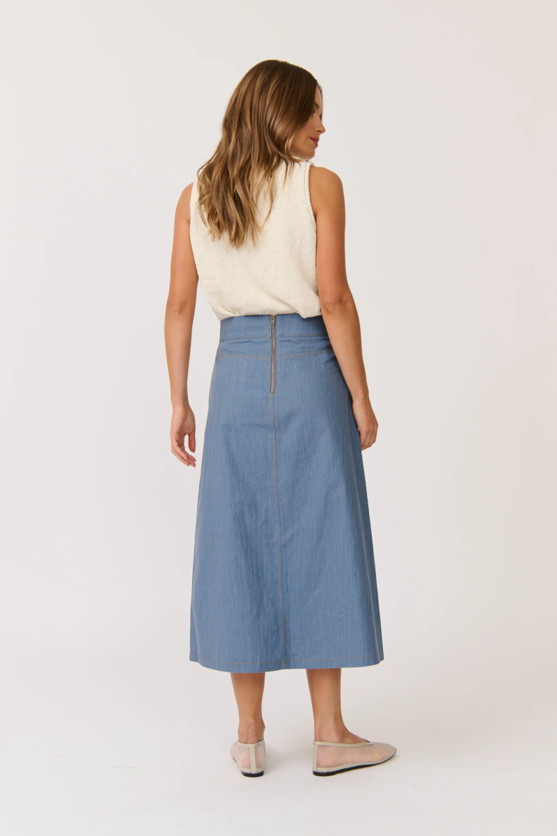 Cartel & WIllow - Astrid Skirt Denim