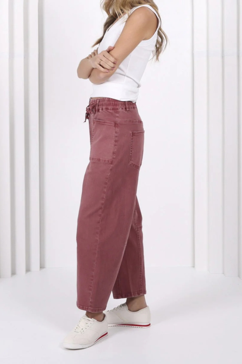Leo Barrel Jeans Sunset