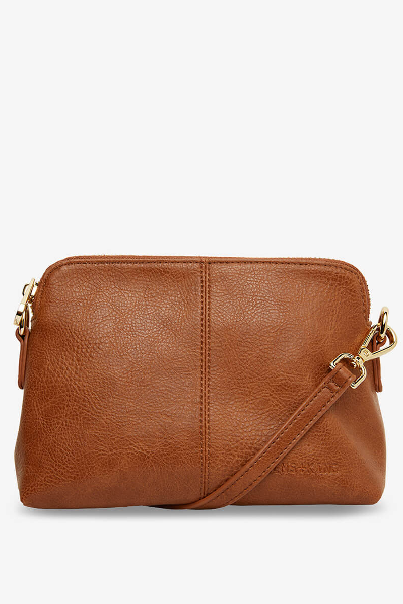 E & K - Burbank Crossbody Tan Pebble