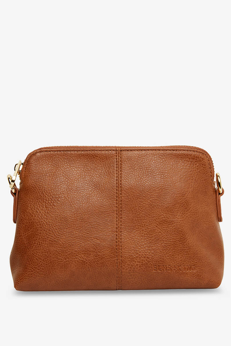 E & K - Burbank Crossbody Tan Pebble