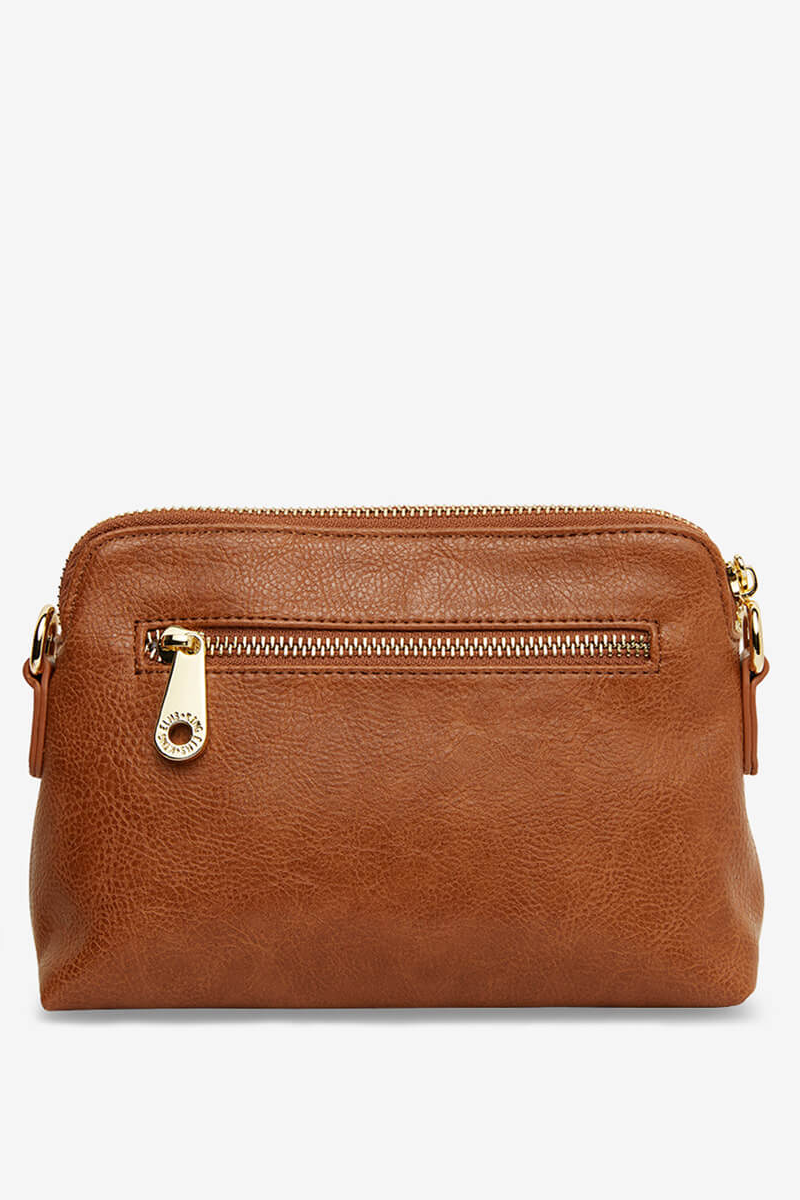 E & K - Burbank Crossbody Tan Pebble