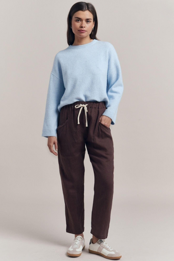 Little Lies - Luxe Pant Chocolate