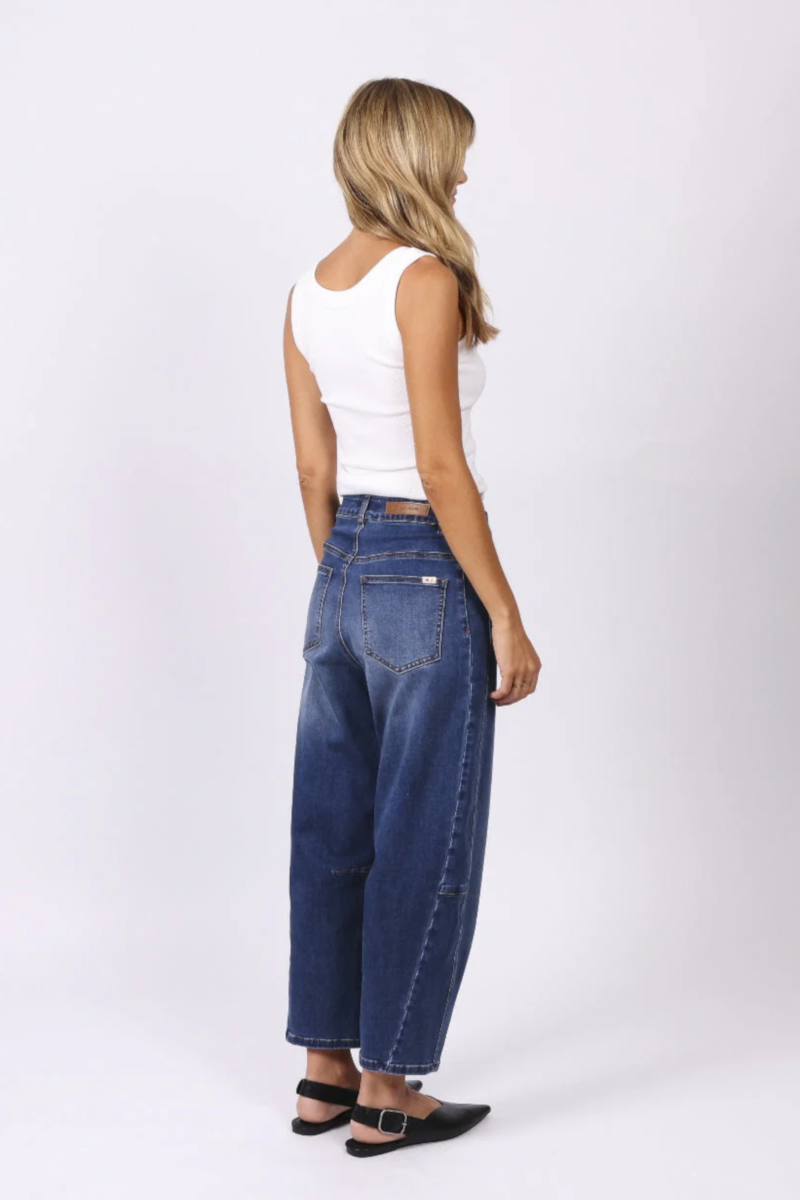Toni Barrel Jeans Denim