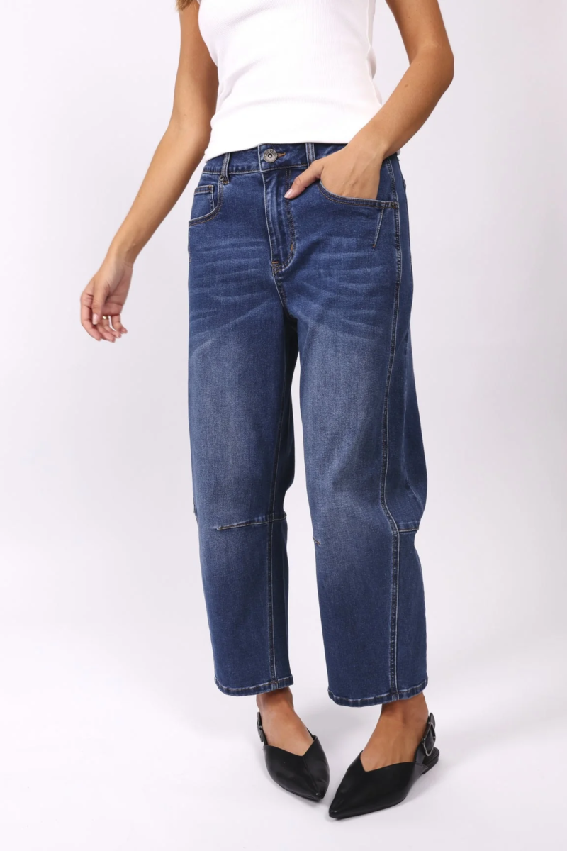 Toni Barrel Jeans Denim