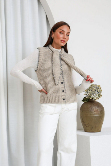Carnaby Vest - Oatmeal