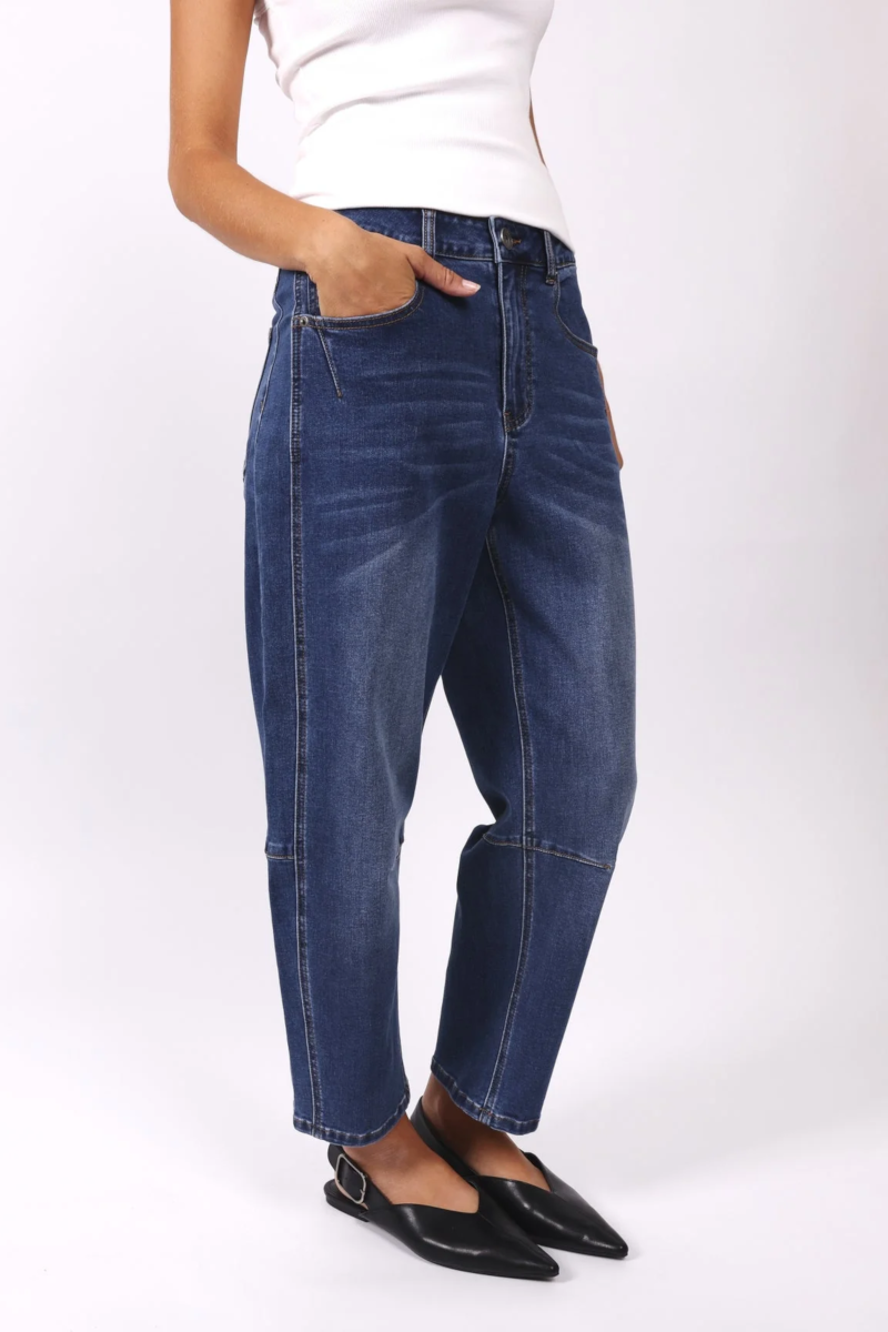 Toni Barrel Jeans Denim