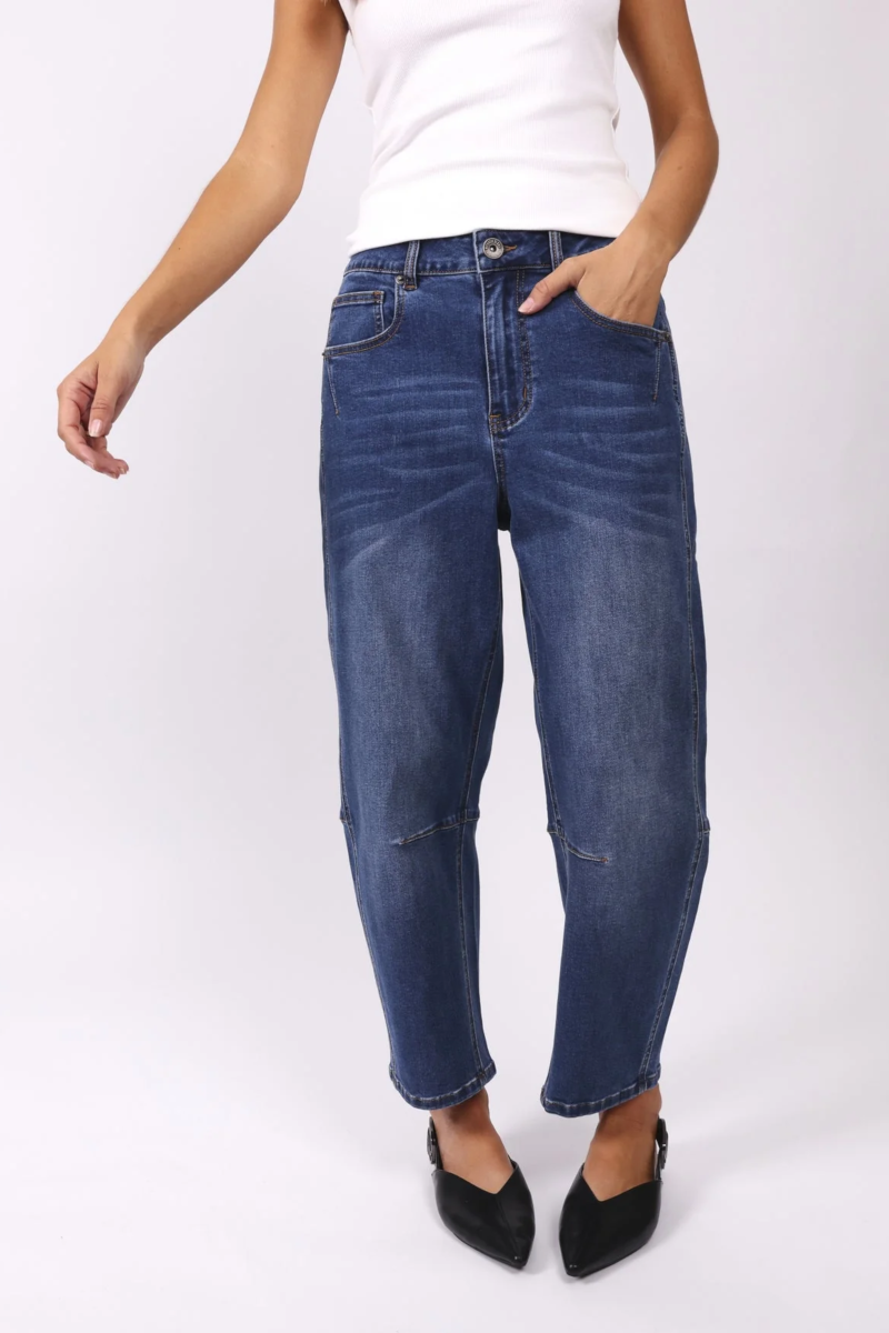 Toni Barrel Jeans Denim