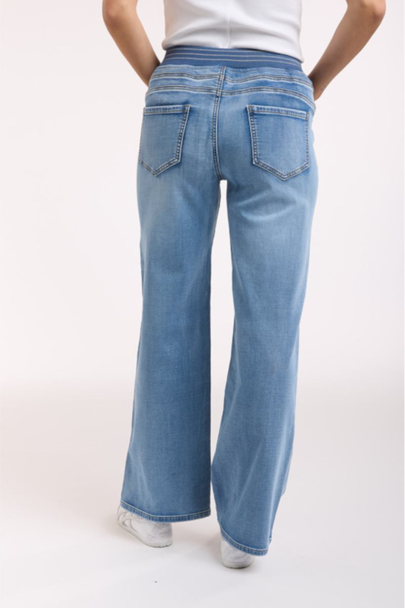 Italian Star - Hugo Straight Leg Jogger Light Denim