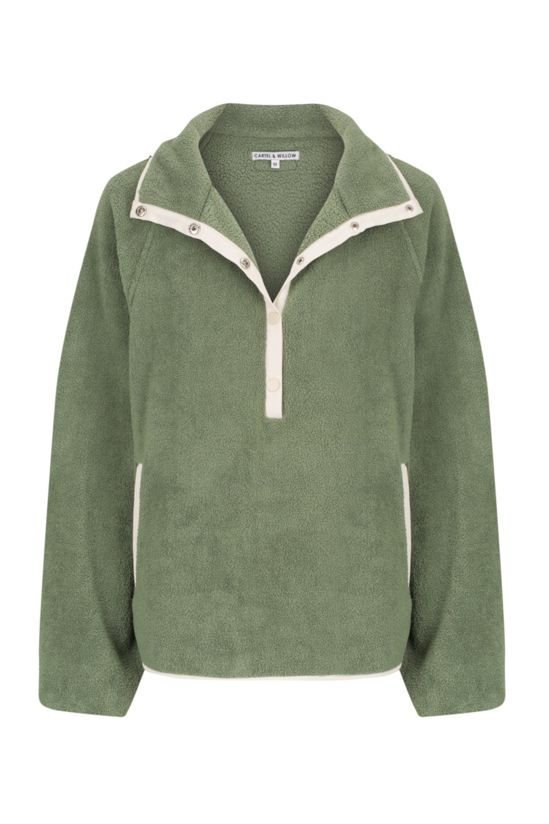 Cartel & Willow - Mattie Pullover Rosemary