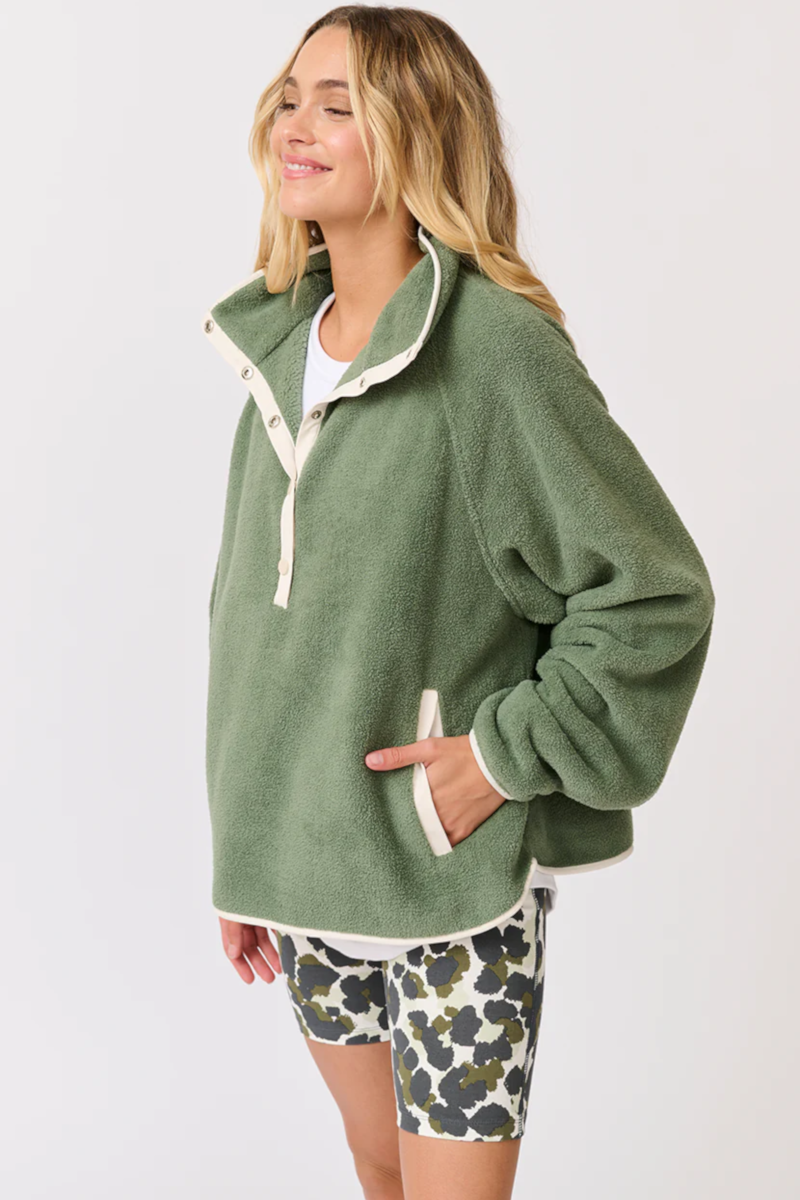 Cartel & Willow - Mattie Pullover Rosemary