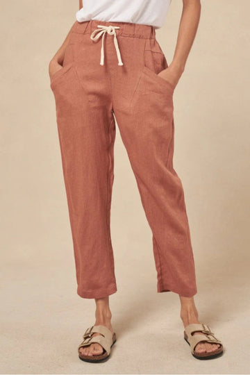 Little Lies - Luxe Pant Terracotta