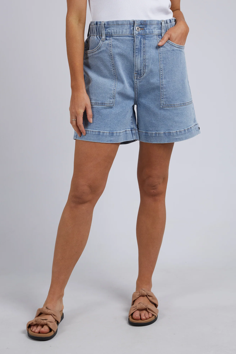 Elm - Atlas Denim Short Mid Blue