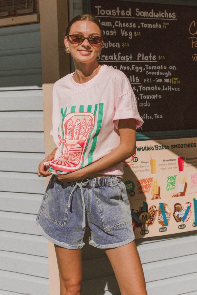 Comida Tee Pink