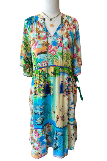 Seaside Dress Print