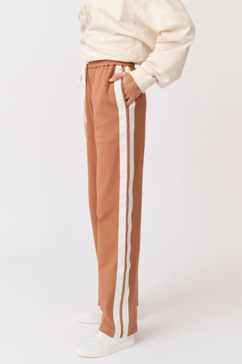 Cartel & Willow - Adeline Pant Toffee/White