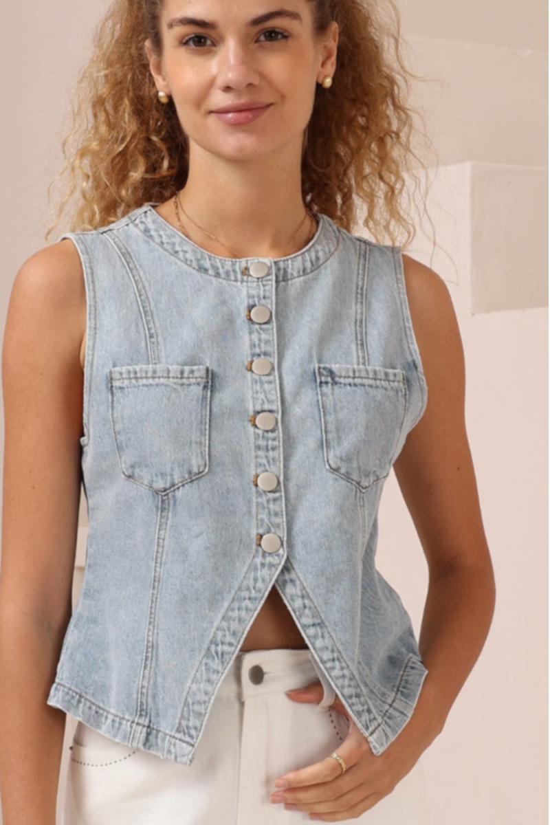 Darcy Denim Vest
