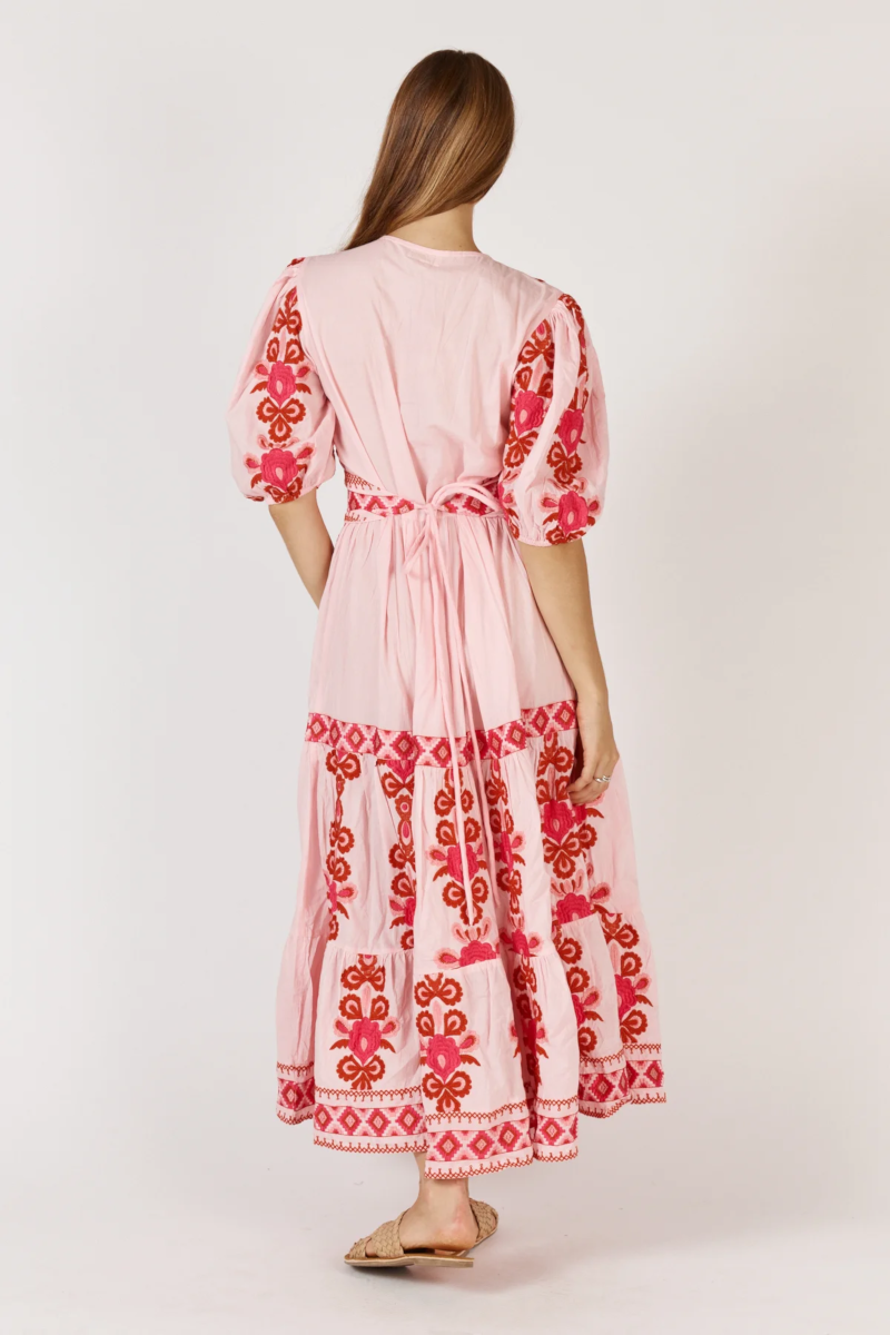 Rubyyaya - Carlos Dress Pink