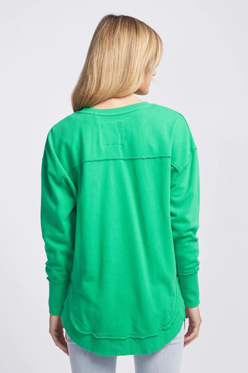 Foxwood Simplified Crew Bright Green