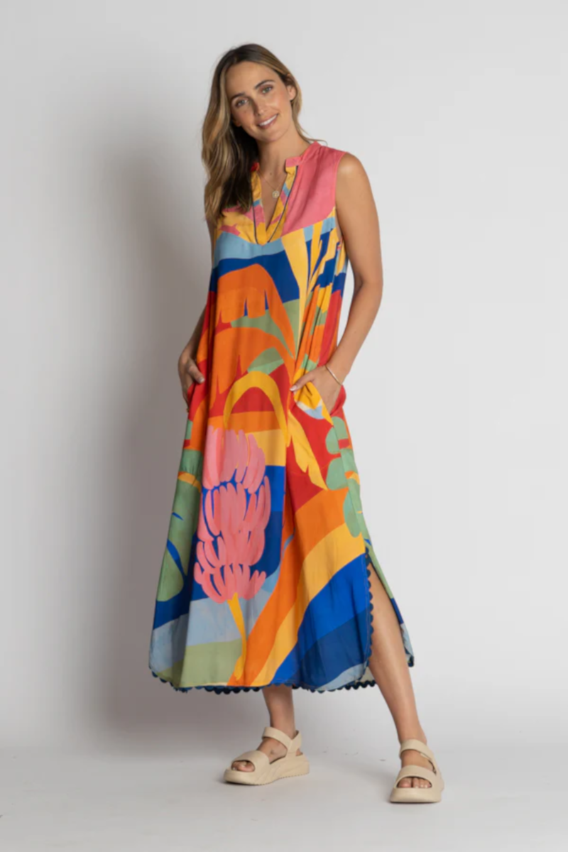 Lulalife - Hermina Maxi Print