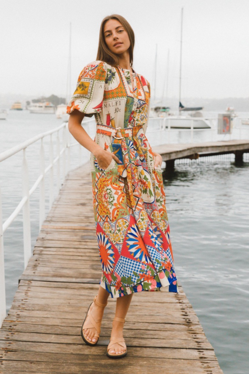 Mosaic Shirtdress -