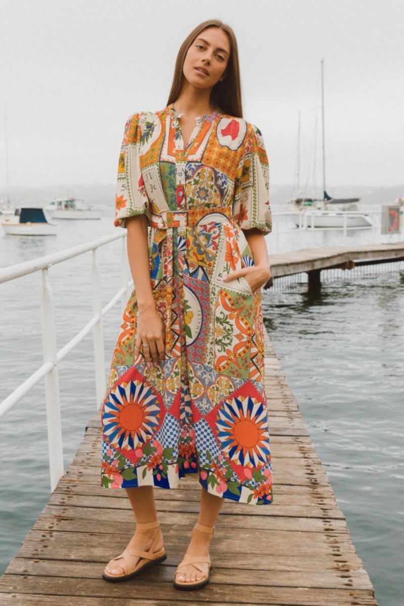 Mosaic Shirtdress -