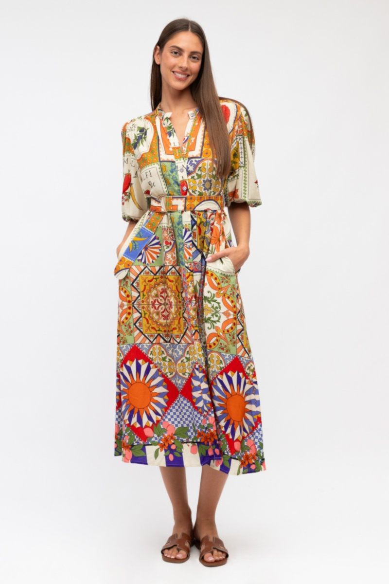 Mosaic Shirtdress -