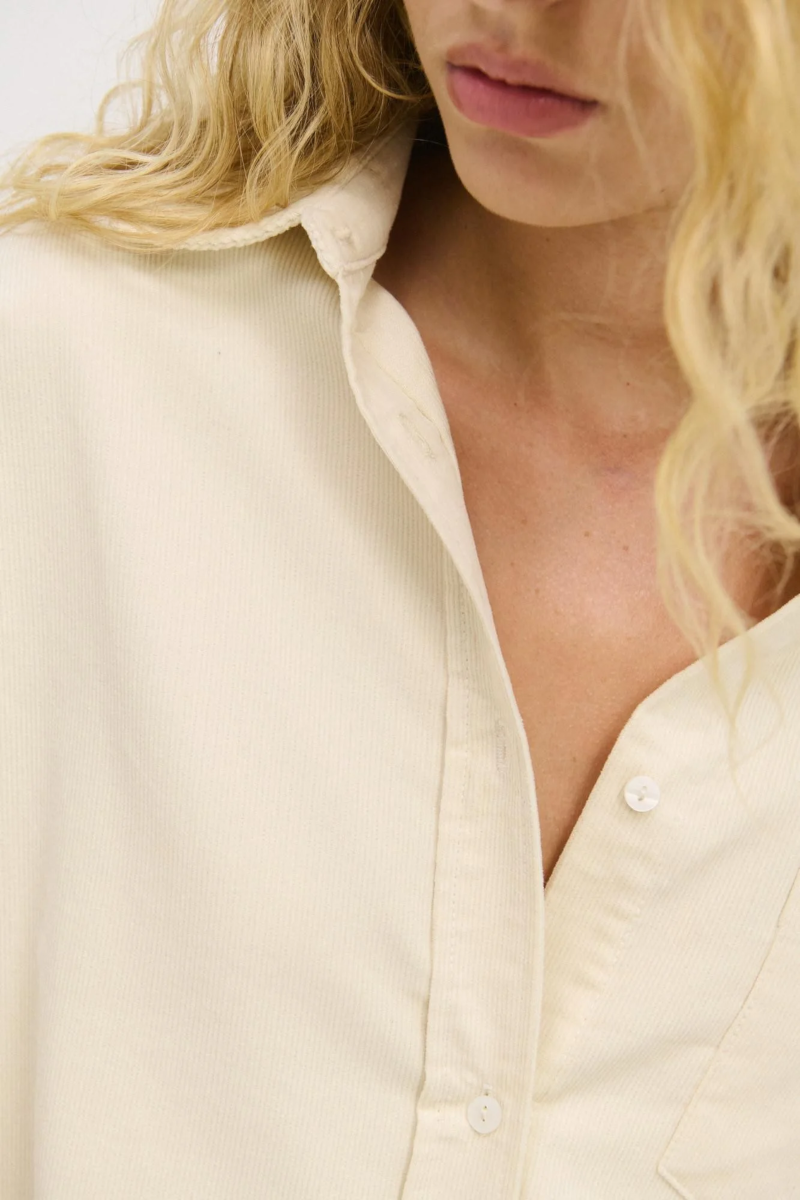 Betty Cord Shirt Cream