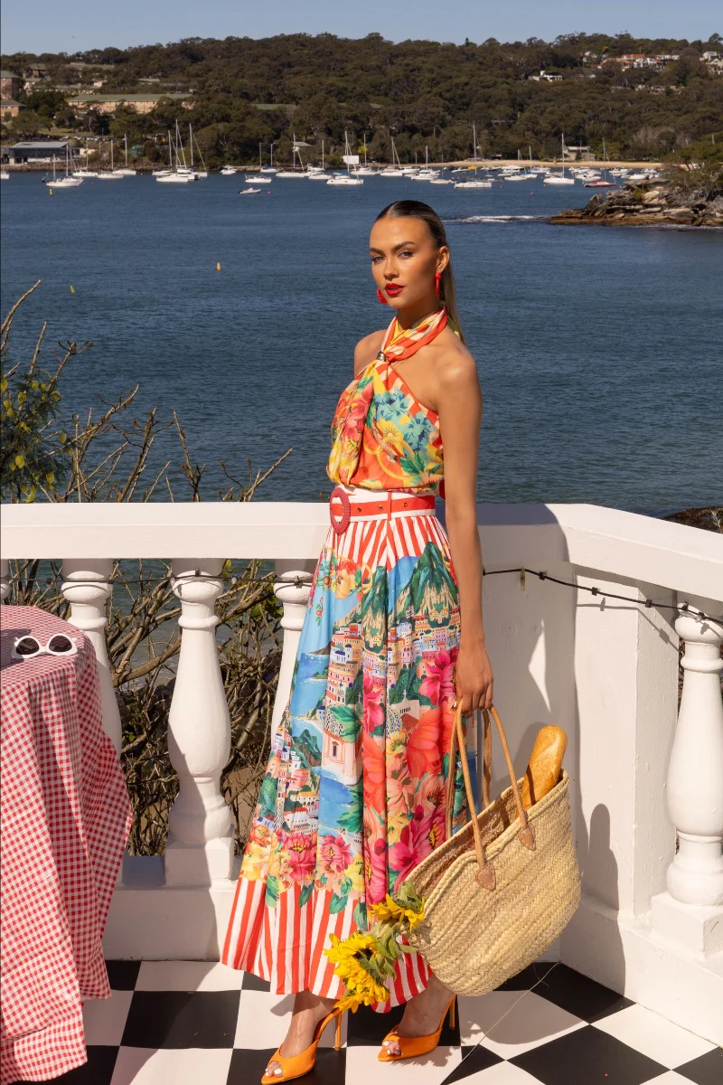 Positano Maxi Skirt