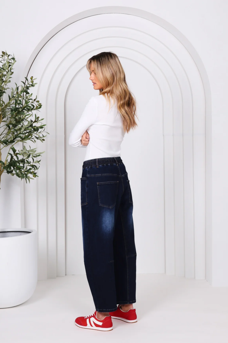 Leo Barrel Jeans Ink