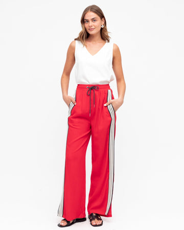 West Track Pant Red