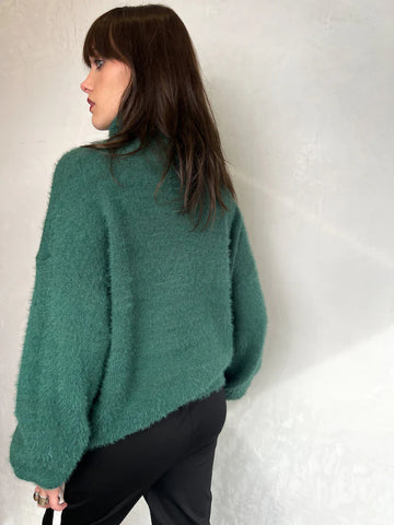 Audrey Roll Neck Forest