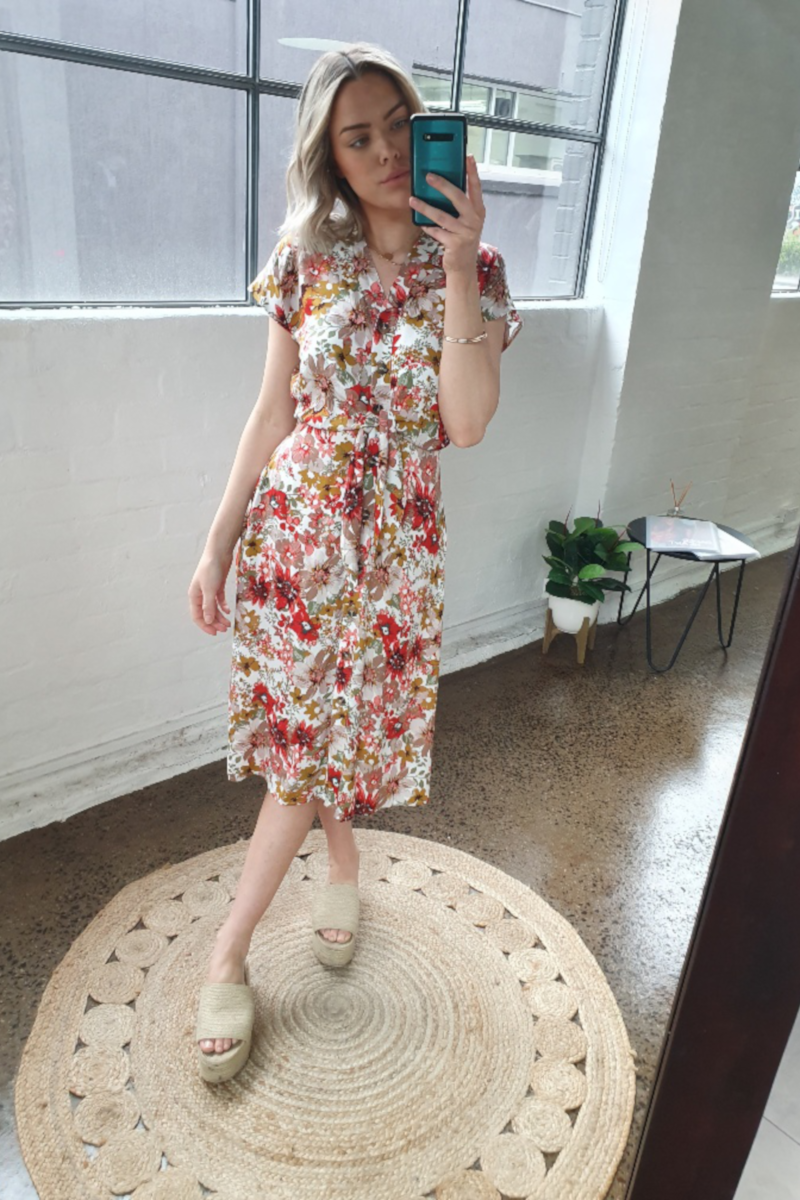 Renee Dress - Floral Print