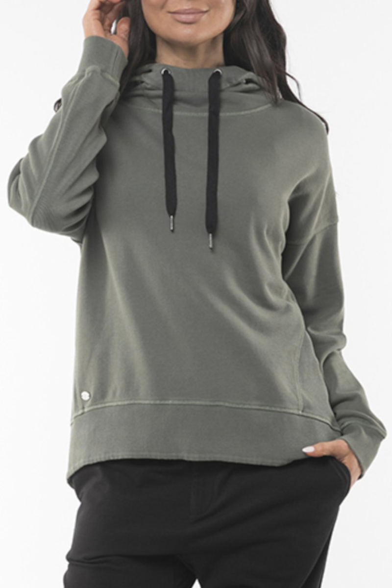 Foxwood jasmine hoodie khaki hotsell