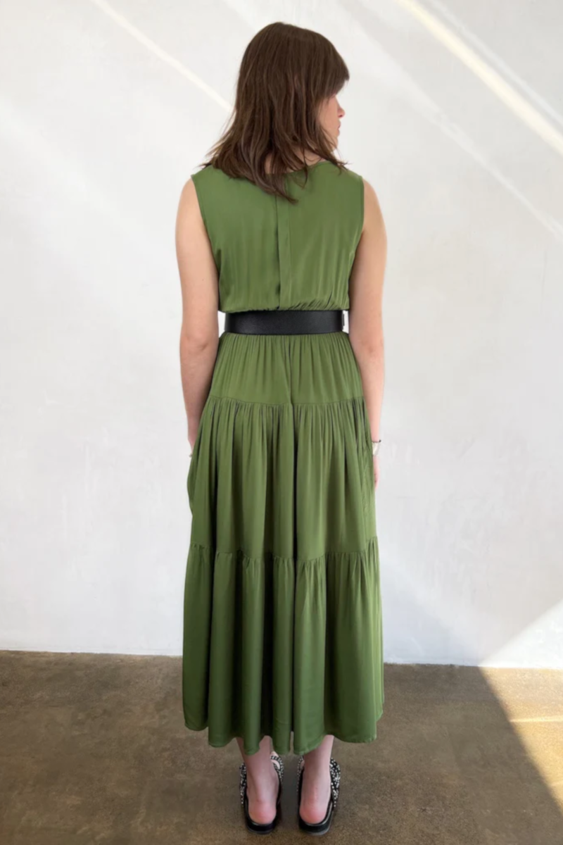Inzagi - Frida Dress Green
