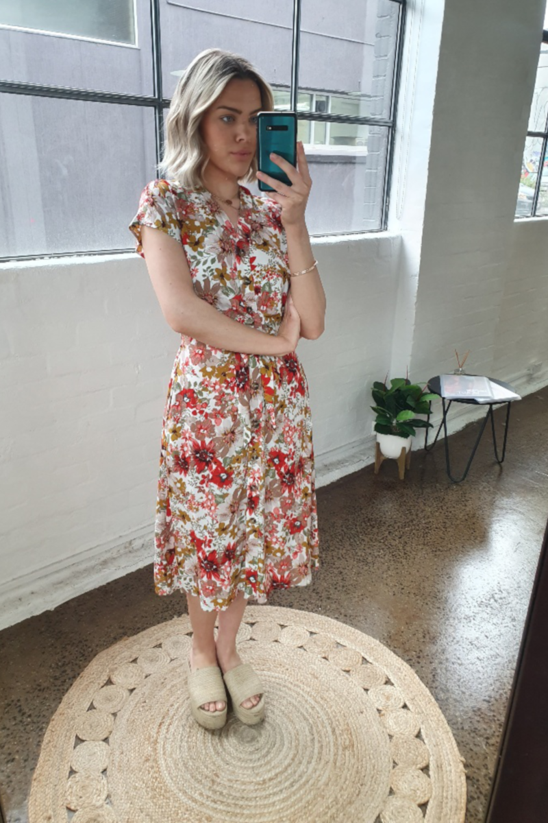 Renee Dress - Floral Print