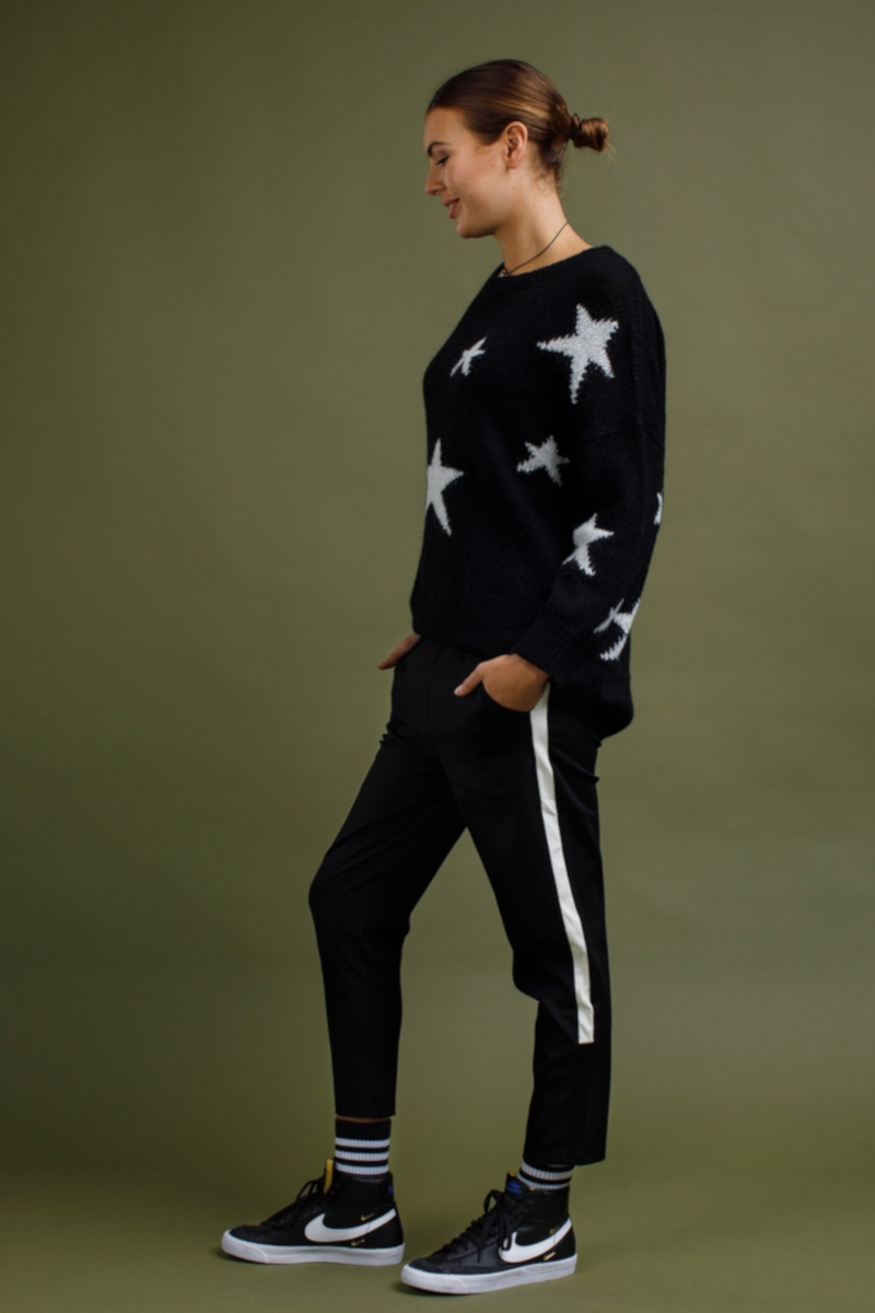 Inzagi - Starry Knit Black