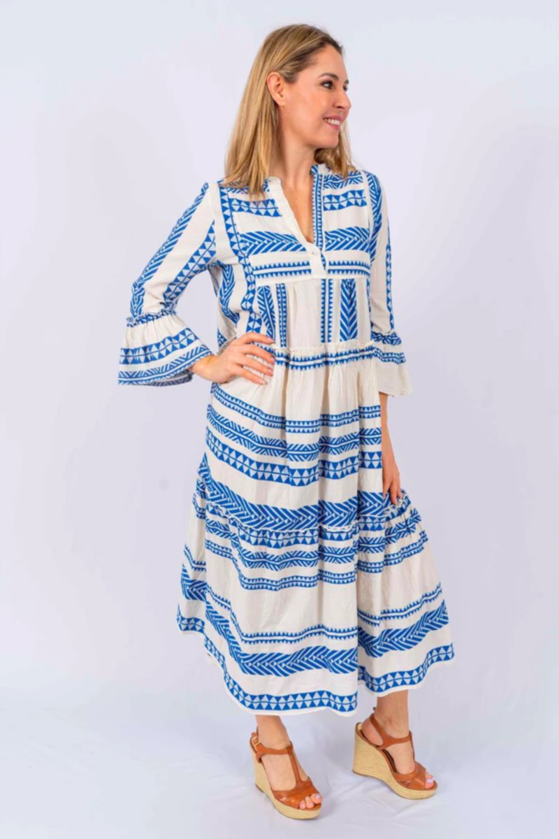 Italian Closet - Olivia Dress Royal Blue Sien Clothing Italian Closet - Olivia Dress Royal Blue Sien Clothing