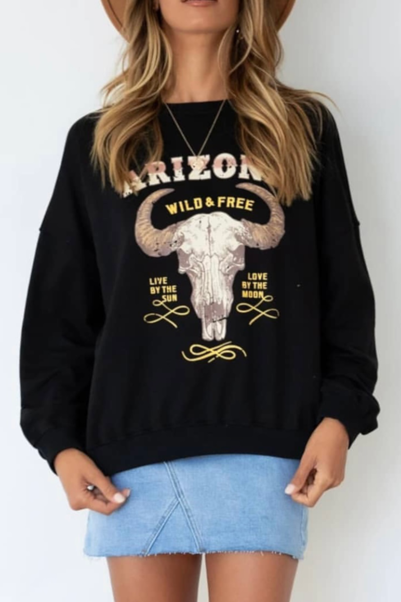 Paper Heart - Arizona Sweater Black