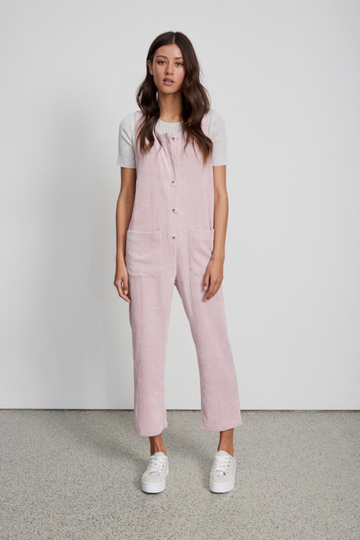Little Lies - Cord Overall Pink