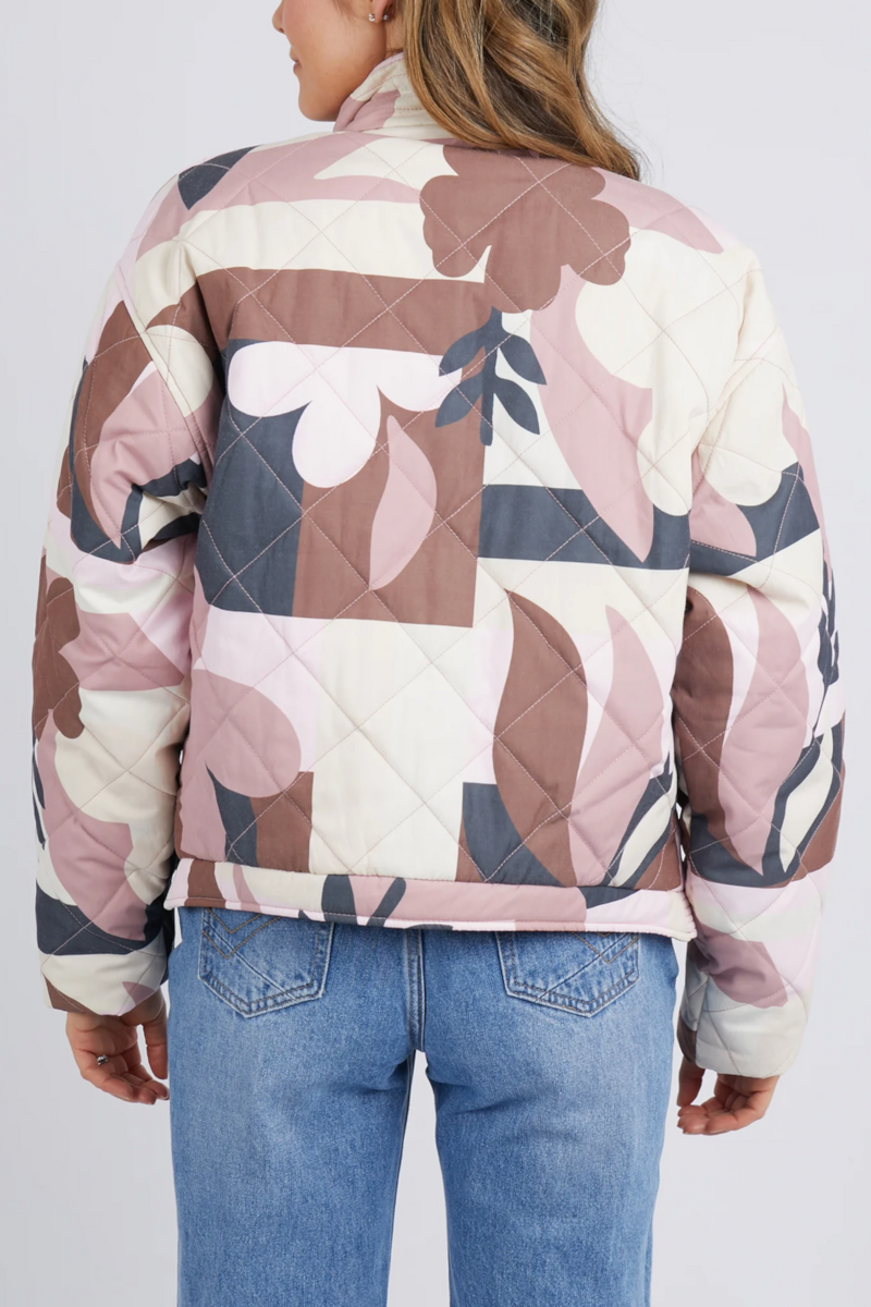 Elm - Abstraction Bomber Jacket