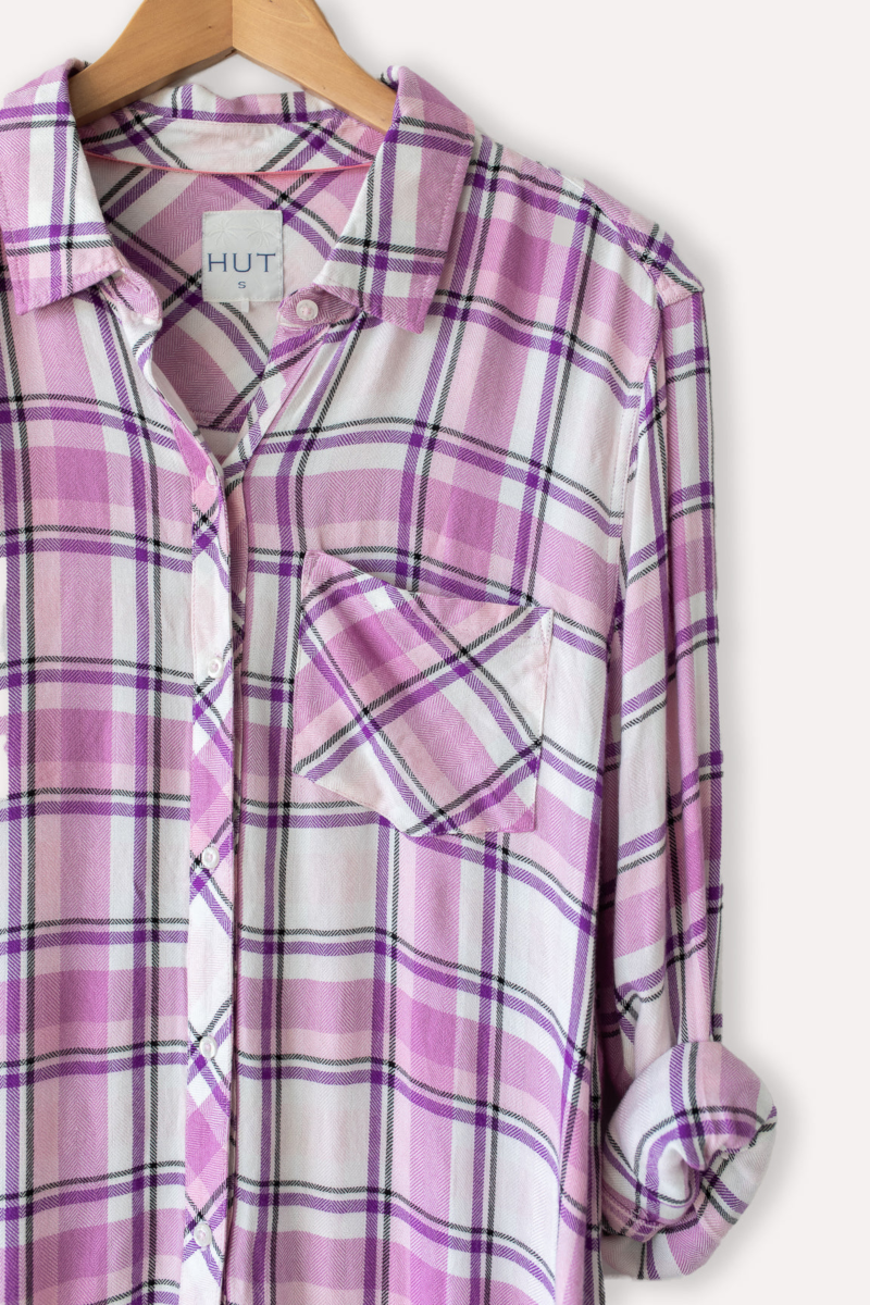 Hut - Monica Shirt Purple