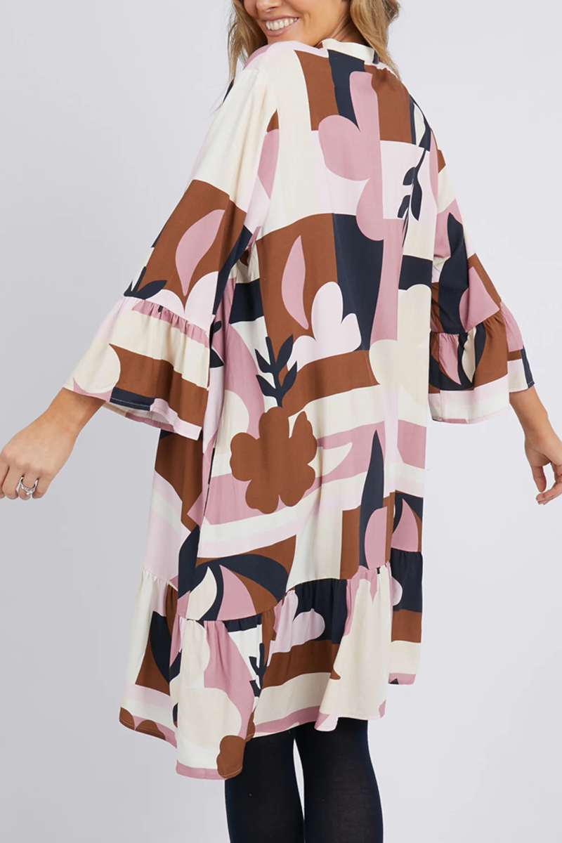 Elm - Abstraction Dress