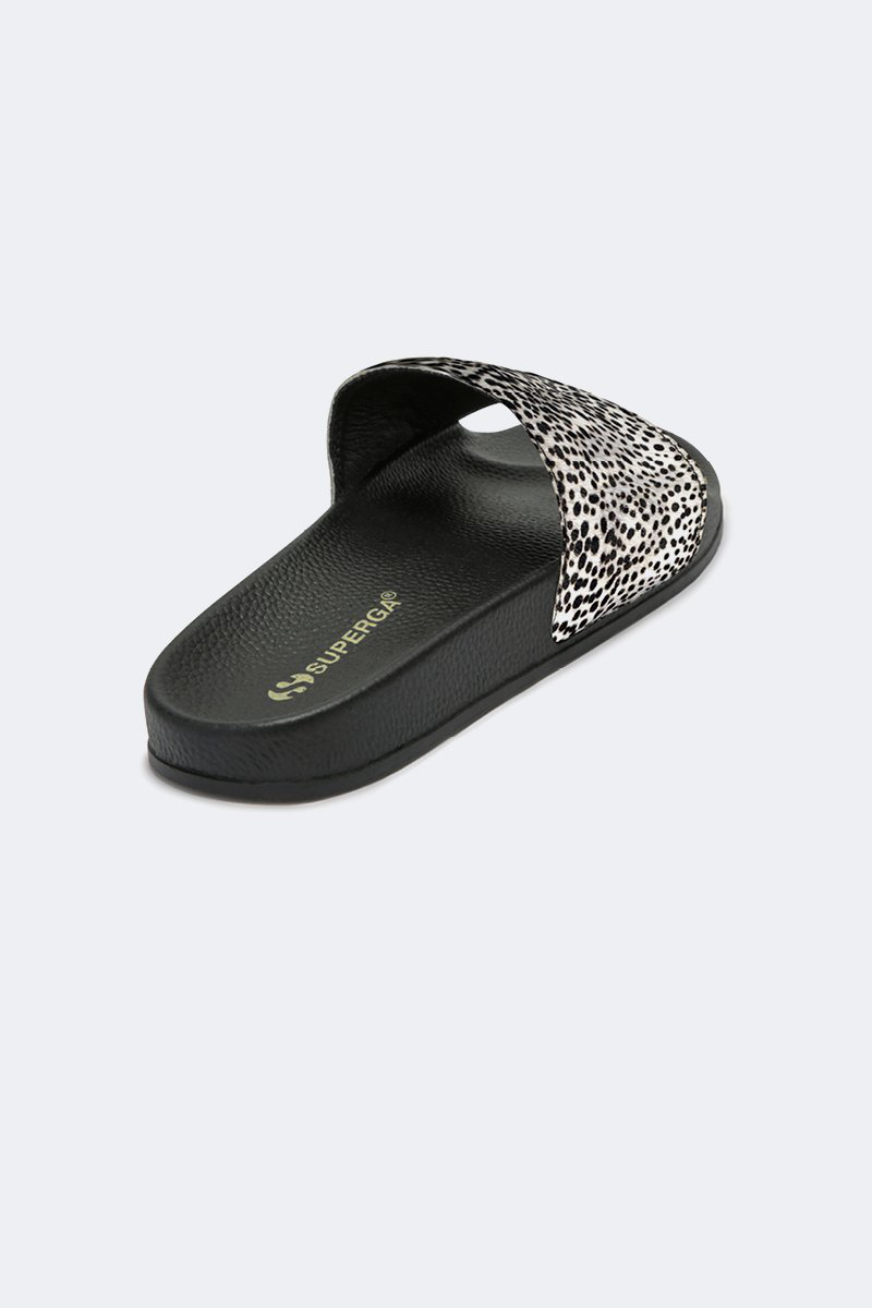 Supergra - Slides Black/Dalmatian