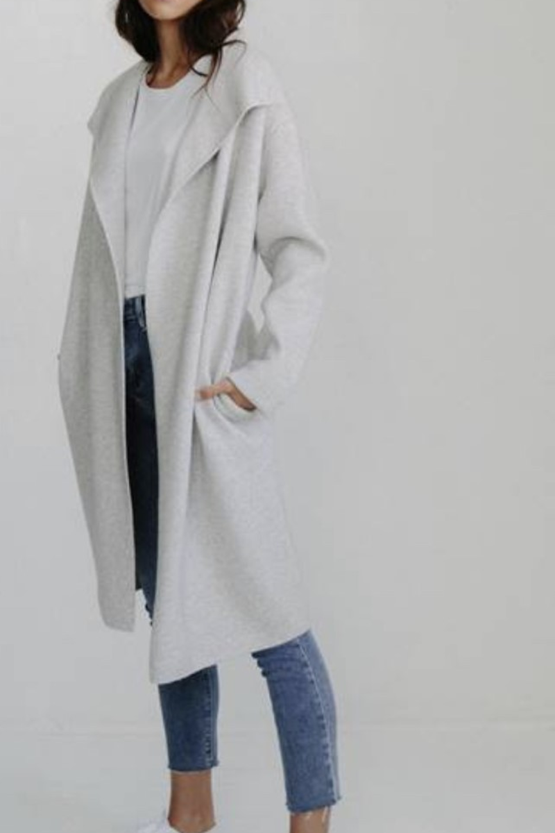 Little Lies - Pia Coat Grey