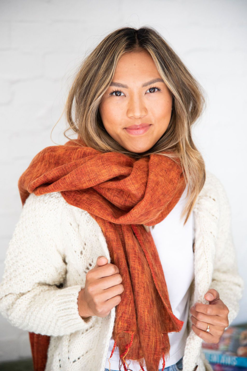 Hobo & Hatch - Terracotta Shawl